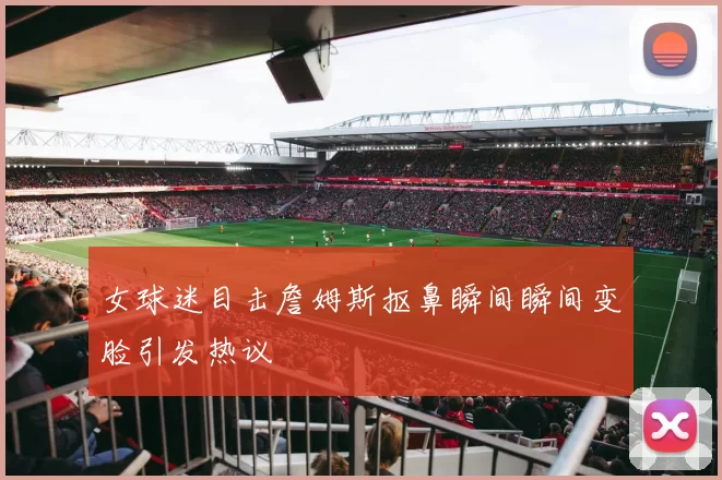 女球迷目击詹姆斯抠鼻瞬间瞬间变脸引发热议